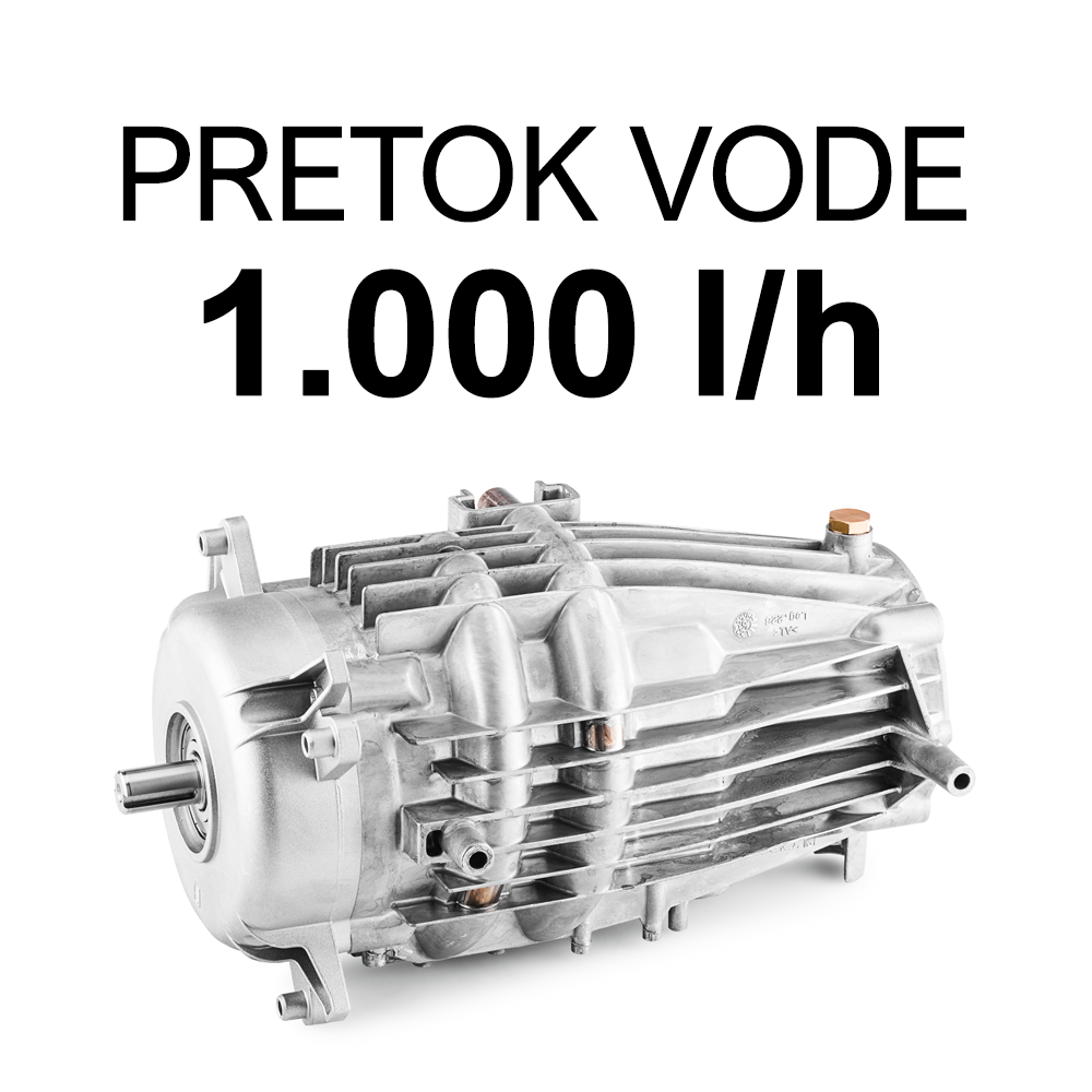 PRETOK VODE DO 1.000 L/H