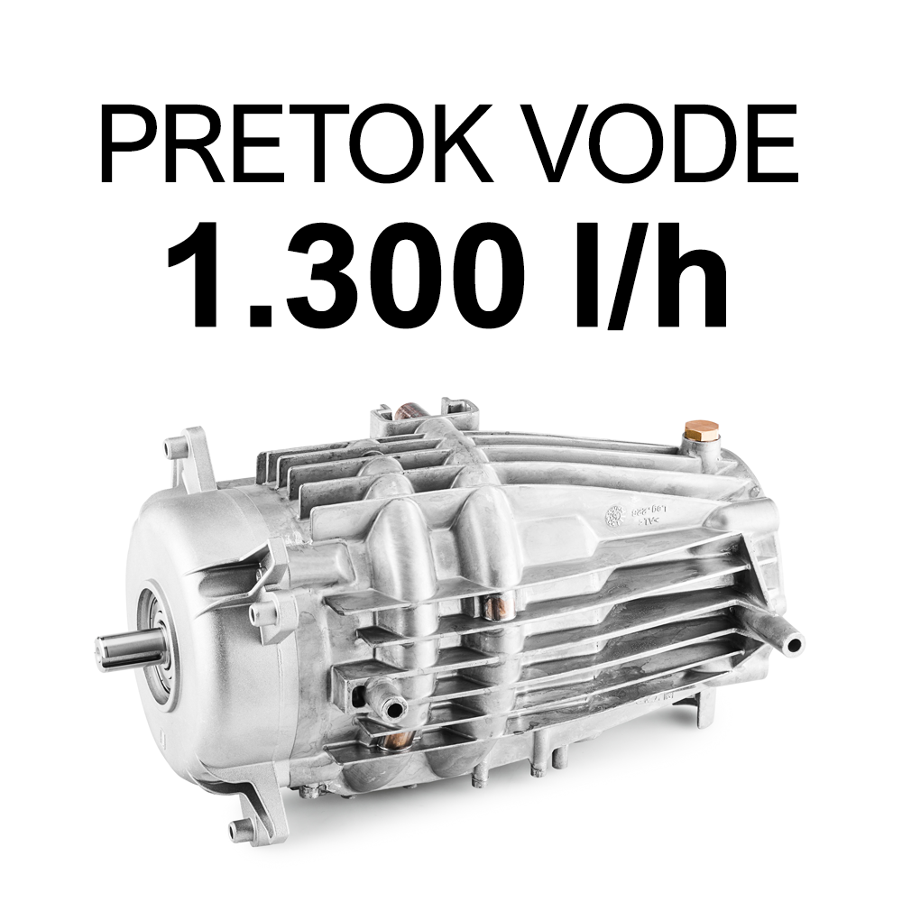 PRETOK VODE DO 1.300 L/H