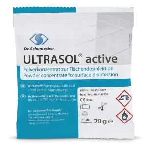 Koncentrat Ultrasol active 20 g za dezinfekcijo površin